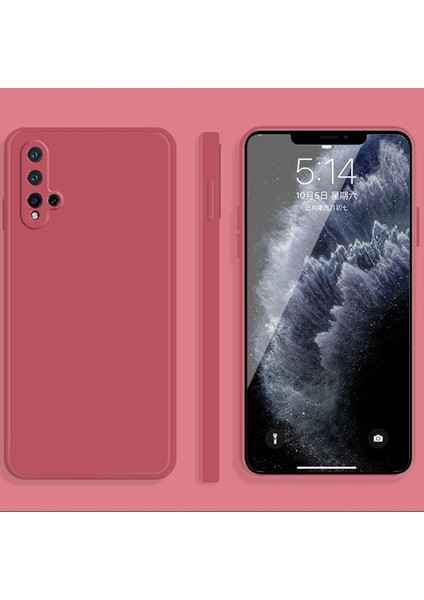 Huawei Nova 5 Pro Sıvı Silikon Kılıf Için (Yurt Dışından)