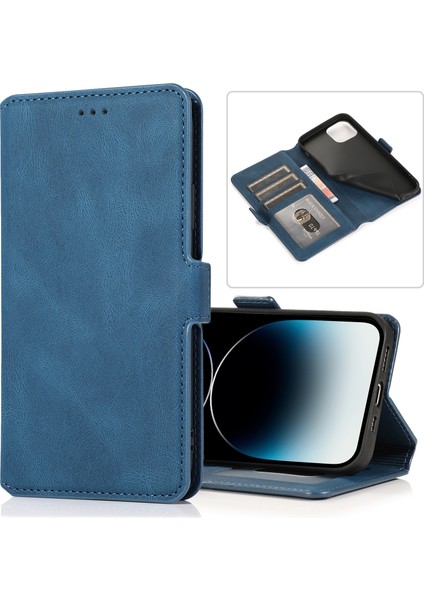 iPhone 14 Pro Için Retro Manyetik Kılıf (Yurt Dışından)
