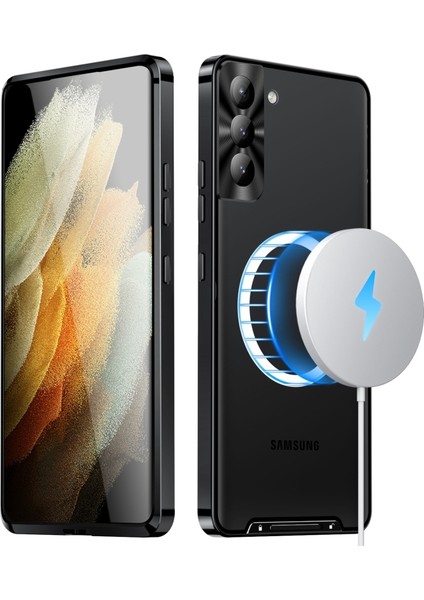 Samsung Galaxy S22+ Için Buzlu Metal Telefon Kılıfı (Yurt Dışından) fiyatları
