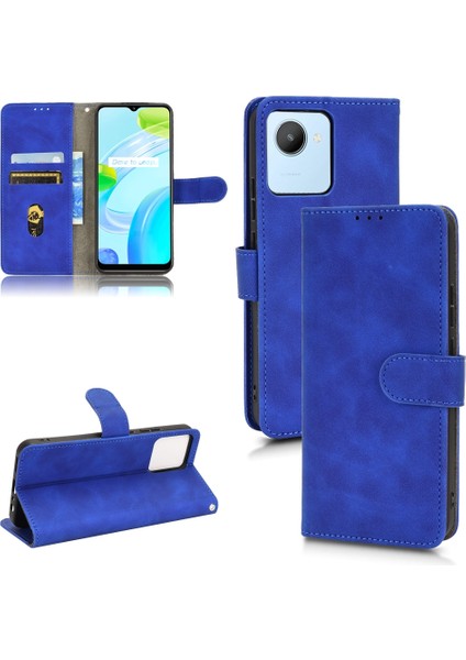 Realme C30 Için Skin Fe Deri Kılıf (Yurt Dışından)