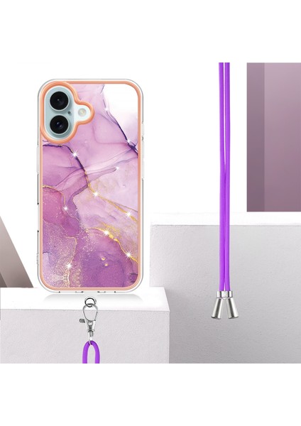 iPhone 16 Için Mermer Imd Tpu Kılıf (Yurt Dışından) modelleri