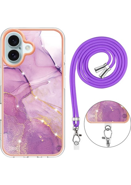 iPhone 16 Için Mermer Imd Tpu Kılıf (Yurt Dışından) fırsatları