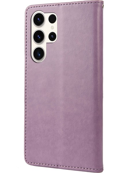 Samsung Galaxy S23 Ultra 5g Için Desenli Pu Kılıf (Yurt Dışından) modelleri
