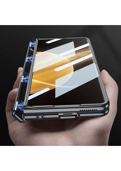 Honor Magic V3 Için Gkk Manyetik Fold Ag Phantom Telefon Kılıfı (Yurt Dışından) fırsatları