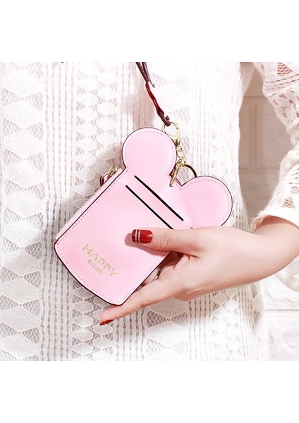 Stil 9 Disney Karikatür Kart Kimlik Depolama Otobüs Tutucu Kılıf Mickey Mouse Kart Çalışma Sertifikası Kordon Çanta Para Kartı Cüzdan (Yurt Dışından) modelleri