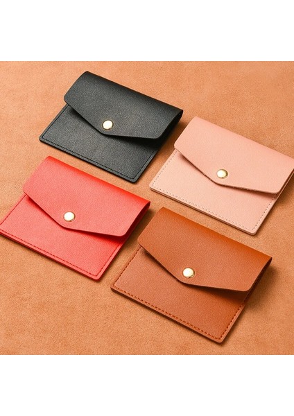Açık Mor 4 Kart Yuvaları Ince Kart Tutucu Pu Deri Kart Cüzdanı Kimlik Sahibi Düz Renk Cüzdan Erkekler Için Düğme Kimliği ile Kredi Kartı Çantası (Yurt Dışından) fiyatları