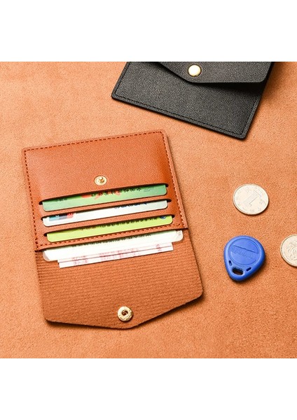 Açık Mor 4 Kart Yuvaları Ince Kart Tutucu Pu Deri Kart Cüzdanı Kimlik Sahibi Düz Renk Cüzdan Erkekler Için Düğme Kimliği ile Kredi Kartı Çantası (Yurt Dışından) fırsatları