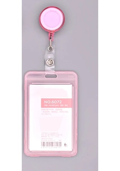 Bir Kadın Erkek Kart Kılıfı Plastik Şeffaf Iş Bankası Çalışma Kimliği Öğrenci Otobüsü Kredi Kartları Öğrenciler Için Tutucu Kılıfı Koruyun (Yurt Dışından)