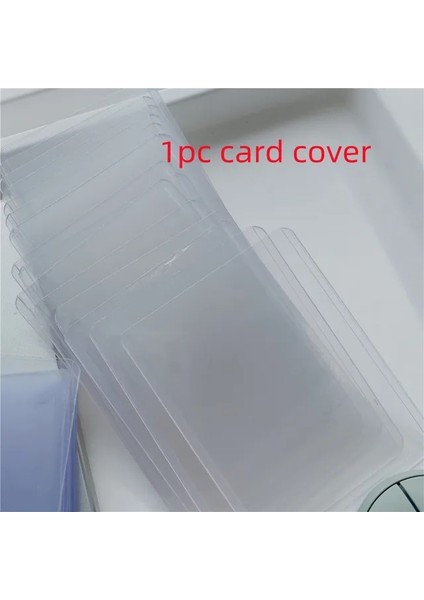 Kapak Kpop Fotoğraf Kartı Tutucu Ilmek Baskı Fotoğraf Kartları Koruyucu Anahtarlık Fotoğraf Cebi Idol Fotoğraf Kollu Ins Karikatür Kart Kılıfı (Yurt Dışından)