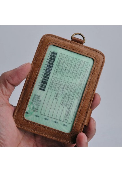 05 Taşınabilir Ilk Katman Sığır Derisi Kart Sahibinin Erkek Cüzdan Düğmesi ile Retro Ultra-Ince Ehliyet Çantası Kart Çantası Kısa Çanta Rozeti (Yurt Dışından) modelleri