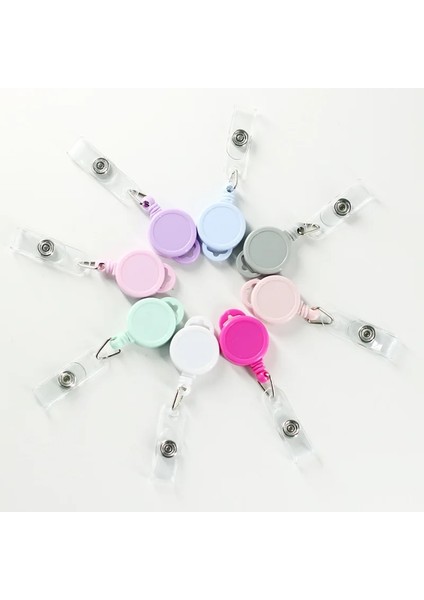 Kırmızı Moda Kredi Kartı Tutucu Erkek Kadın Çocuk Öğrenci Ayarlanabilir Geri Çekilebilir Makaralı Isimlik Kimlik Kartı Adı Otobüs Kartı Rozeti Tutucu Kılıf (Yurt Dışından) indirimleri