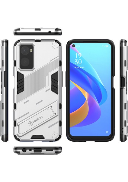 Oppo A36 4g (Çin) / Realme 9i Için Punk Armor Pc + Tpu Kılıf (Yurt Dışından) fırsatları