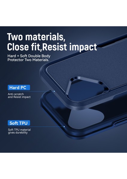 iPhone 16 Için Ağır Hizmet Pc + Tpu Kılıfı (Yurt Dışından) fırsatları