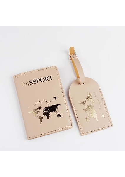 Stil 5 15 Renkler Çift Setleri Dünya Haritası Sevgilisi Çift Düğün Pasaport Kapağı Kılıf Seti Mektup Kadın Erkek Seyahat Tutucu Pasaport Kapağı (Yurt Dışından)