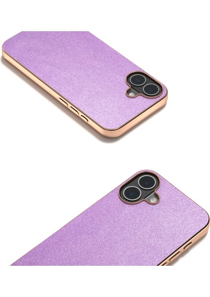 iPhone 16 Için Ectroplat Glitter Pu Kılıf (Yurt Dışından) fırsatları