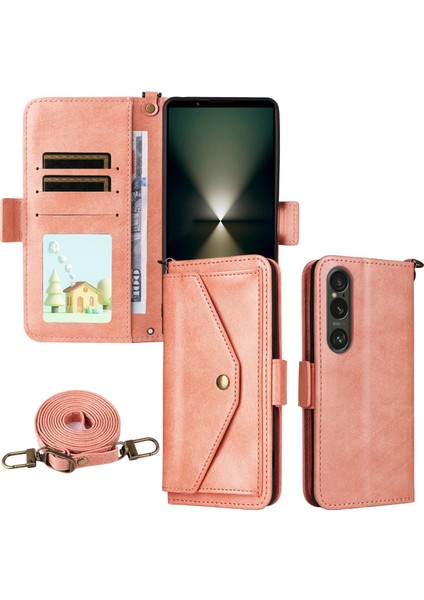 Sony Xperia 1 Vı Için Deri Telefon Kılıfı (Yurt Dışından)