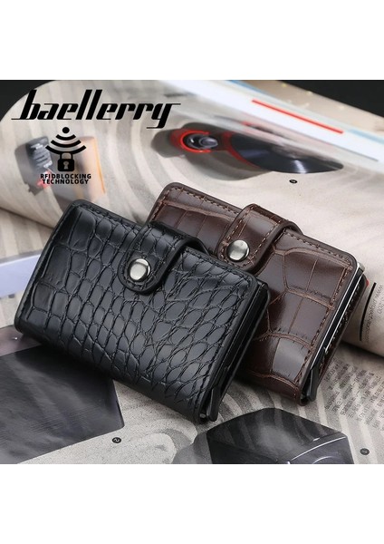 Mavi Yeni Rfid Kart Tutucu Erkek Cüzdan Para Çantası Erkek Vintage Kısa Çanta Küçük Deri Ince Cüzdan Mini Cüzdan Ince (Yurt Dışından) fiyatları