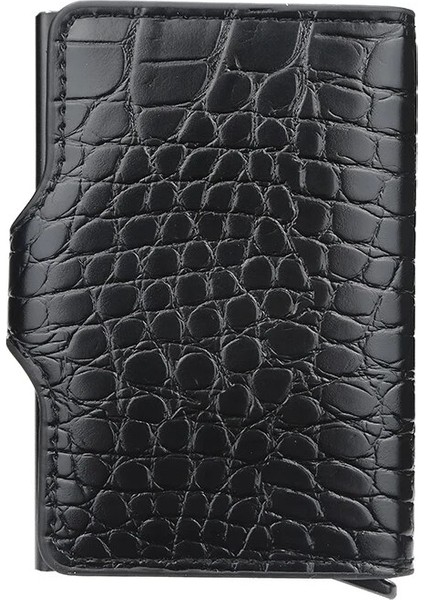 Mavi Yeni Rfid Kart Tutucu Erkek Cüzdan Para Çantası Erkek Vintage Kısa Çanta Küçük Deri Ince Cüzdan Mini Cüzdan Ince (Yurt Dışından) modelleri