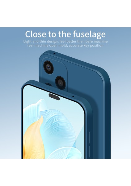 Honor 200 Lite Global Için Sıvı Silikon Tpu Telefon Kılıfı (Yurt Dışından) modelleri