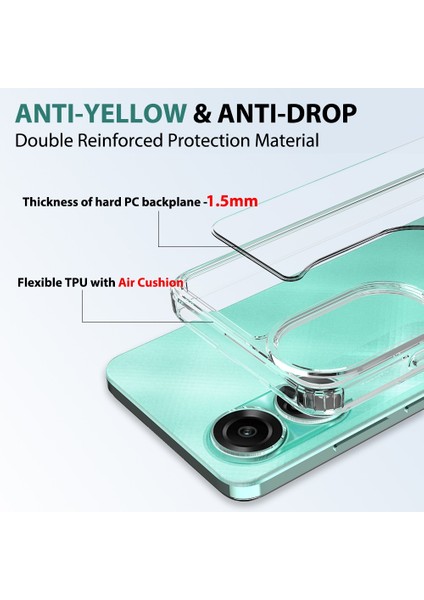 Oppo A78 4g Için Akrilik Tpu Telefon Kılıfı (Yurt Dışından) indirimleri