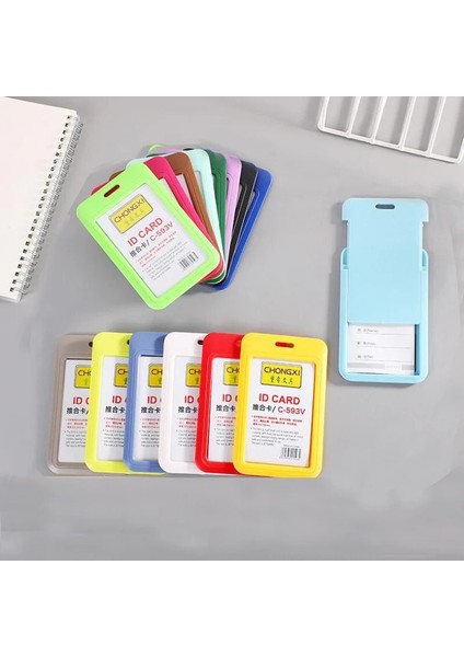 Yeşil 1 Adet Plastik Kart Kapağı Iş Rozeti Kimlik Kredi Kartı Tutucu Koruyucu Kılıf Moda Öğrenci Otobüsü Kimlik Kartı Kapak Tutucu Çanta Kılıfı (Yurt Dışından) fiyatları