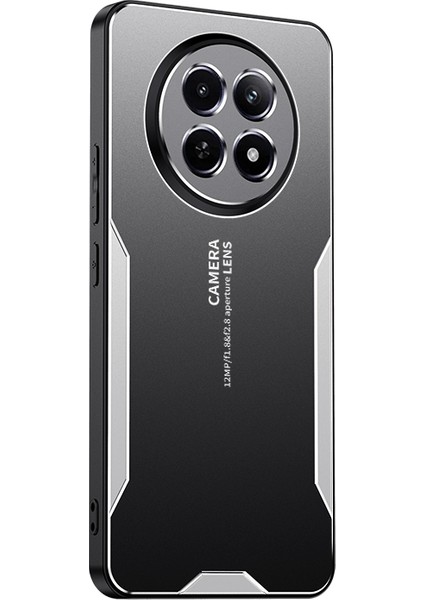 Realme 13 Pro+ Için Tpu Hibrit Metal Telefon Kılıfı (Yurt Dışından)