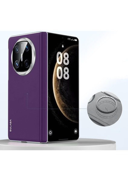 Huawei Mate X6 Için Sulada Sıvı Deri Telefon Kılıfı (Yurt Dışından)