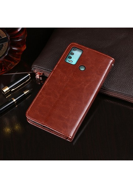 Wiko Power U30 Için Idewei Crazy Horse Doku Kılıfı (Yurt Dışından) modelleri