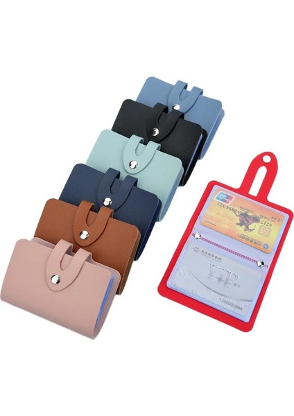 1 Adet Renk Rastgele Kadın Kredi Kartı Durumda Kimlik Çantası Erkekler Için Debriyaj Organizatör Çanta Durumda 24 Bit Moda Unisex Kartvizitlik Cüzdan (Yurt Dışından) fiyatları