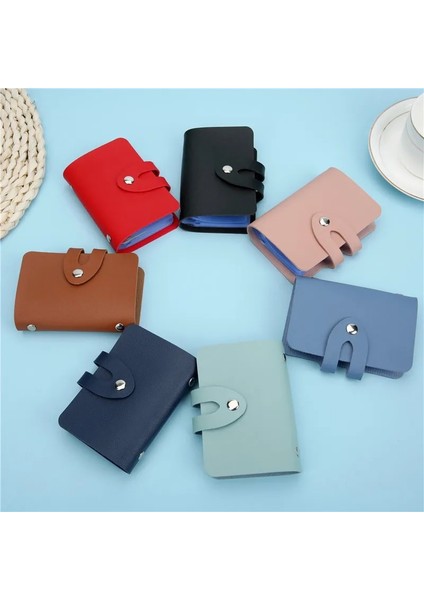 1 Adet Renk Rastgele Kadın Kredi Kartı Durumda Kimlik Çantası Erkekler Için Debriyaj Organizatör Çanta Durumda 24 Bit Moda Unisex Kartvizitlik Cüzdan (Yurt Dışından) modelleri