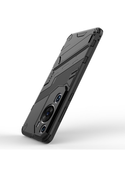 Huawei P60 Art Için Punk Armor Pc + Tpu Kılıf (Yurt Dışından) modelleri