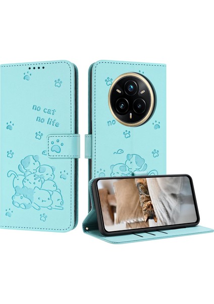 Realme 14 Pro+ Için Kabartmalı Yavru Pu Kılıf (Yurt Dışından)