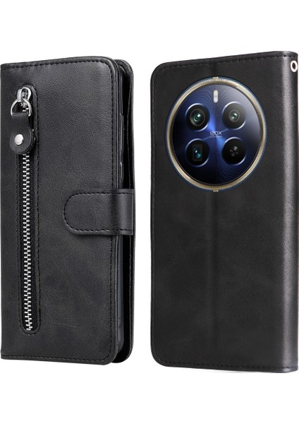Realme 13 Pro / 13 Pro+ / P1 Pro Global Için Pu Telefon Kılıfı (Yurt Dışından)