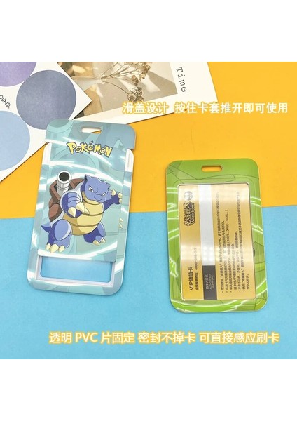 Spok-D 1 Takım Anime Kart Kılıfları Kart Kordon Anahtar Kordon Cosplay Rozeti Kimlik Kartları Sahipleri Boyun Askıları (Yurt Dışından) indirimleri