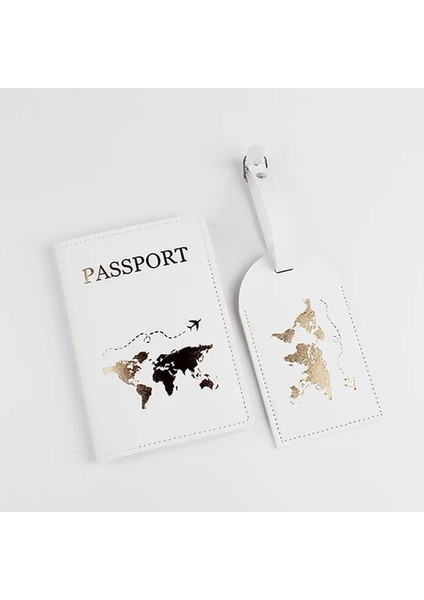 11 15 Renkler Çift Setleri Dünya Haritası Sevgilisi Çift Düğün Pasaport Kapağı Kılıf Seti Mektup Kadın Erkek Seyahat Tutucu Pasaport Kapağı (Yurt Dışından)