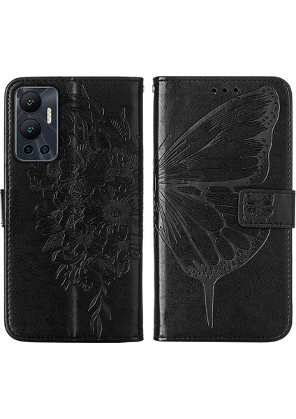 Infinix Hot 12 X6817 Için Kabartmalı Pu Kılıf (Yurt Dışından) fiyatları