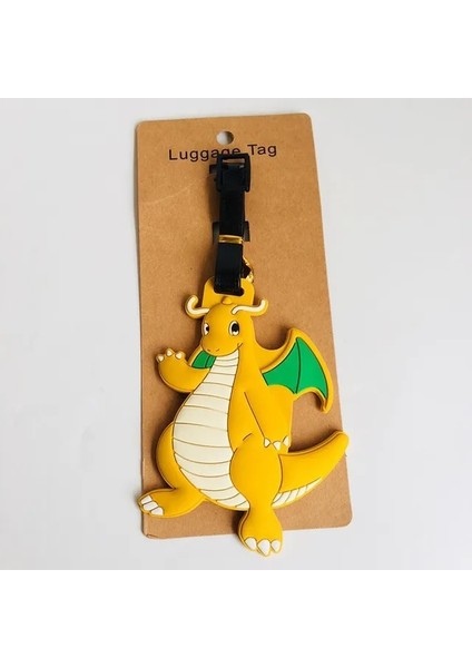 19 Sevimli Pokeball Pikachu Seyahat Bagaj Etiketi Kadın Erkek Silika Jel Bavul Kimlik Adres Tutucu Bagaj Yatılı Etiketi Taşınabilir Etiket (Yurt Dışından)