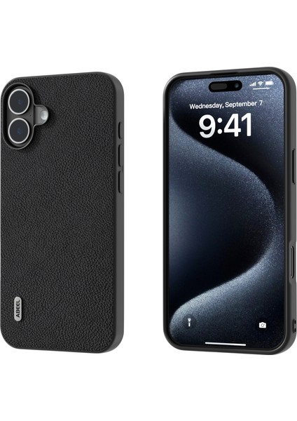 iPhone 16 Için Abe Hakiki Deri + Pc Kılıfı (Yurt Dışından)