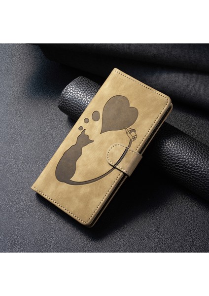 Xiaomi 14T Pro Için Kalem Kalp Kedi Pu Kılıf (Yurt Dışından) fiyatları