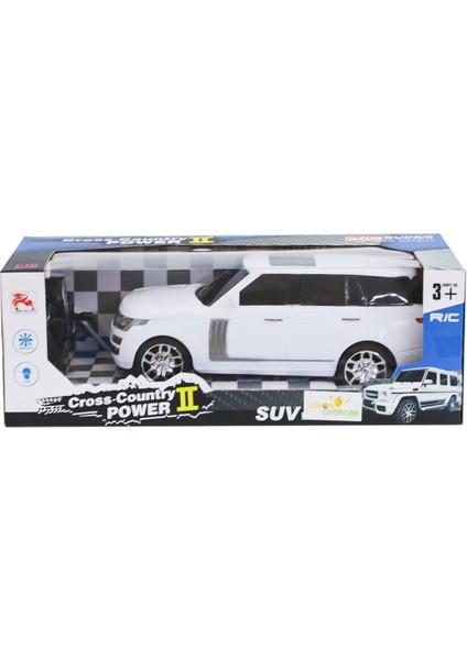 8578-2A Kumandalı Şarjlı Jeep Cross Country -Limon Oyuncak