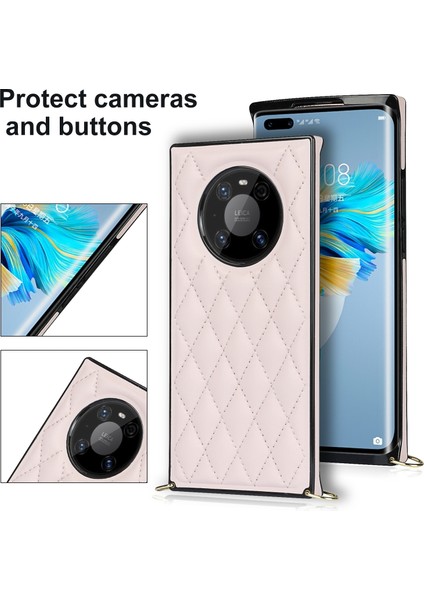 Huawei Mate 40 Pro Için Mikrofiber Deri +Tpu Kılıf (Yurt Dışından) fırsatları