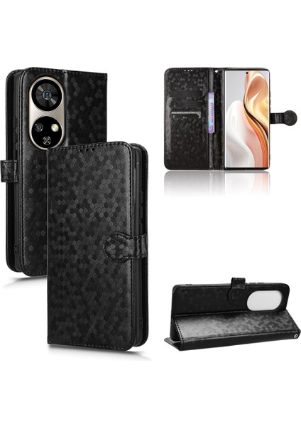 Ulefone Note 17 Pro Için Nokta Dokulu Pu Kılıf (Yurt Dışından)