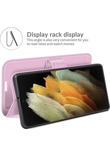 Samsung Galaxy S22 Ultra 5g Litchi Texture Flip Pu Kılıf Için (Yurt Dışından) indirimleri