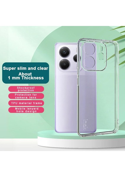 Redmi Note 14 4g 163.25MM Küresel Için Ux-5 Tpu Kılıf (Yurt Dışından) modelleri