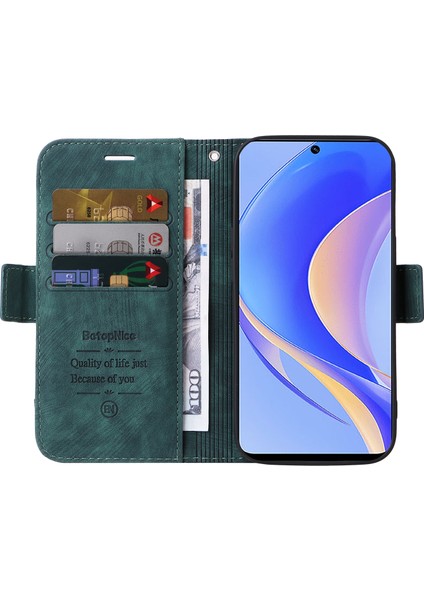 Huawei Nova Y90 / Enjoy 50 Pro Için Tokalı Pu Kılıf (Yurt Dışından) fırsatları