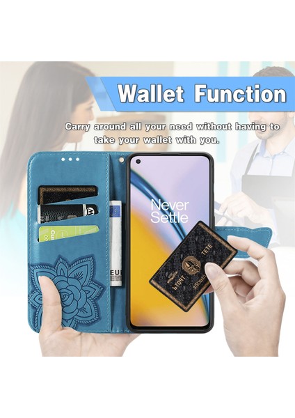 Oneplus Nord 2 5g Için Aşk Çiçekleri Pu Kılıf (Yurt Dışından) indirimleri