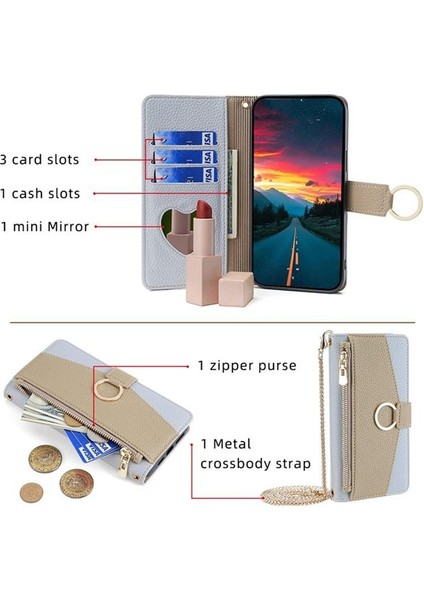 Samsung Galaxy S25 Ultra 5g Için Çapraz Askılı Deri Kılıf (Yurt Dışından) modelleri