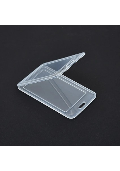 Kredi Kartlarını Korumak Için Dikey Şeffaf Plastik Kart Tutucu Kılıf Banka Kimlik Kartı Kapak Kol Unisex Su Geçirmez Şeffaf Pvc Rozet Kart Klipsi (Yurt Dışından) modelleri