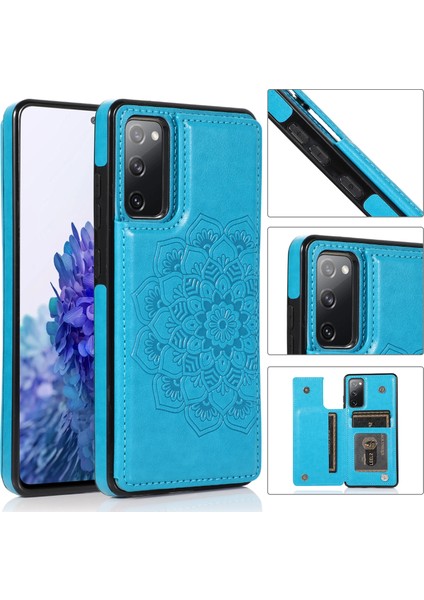Samsung Galaxy S20 Fe Için Mandala Pu+Tpu Kılıf (Yurt Dışından)