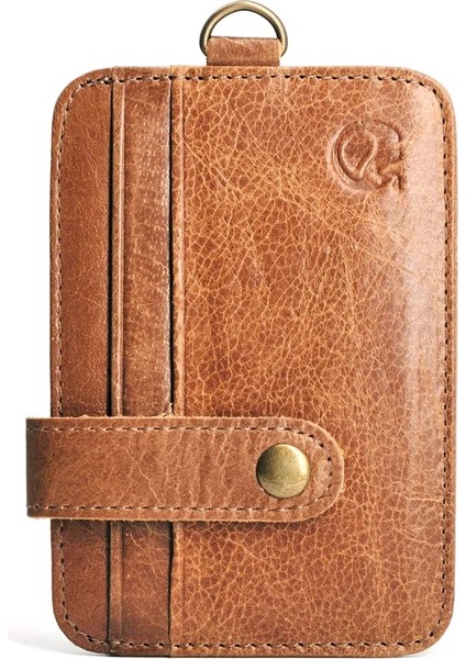 04 Taşınabilir Ilk Katman Sığır Derisi Kart Sahibinin Erkek Cüzdan Düğmesi ile Retro Ultra-Ince Ehliyet Çantası Kart Çantası Kısa Çanta Rozeti (Yurt Dışından) fırsatları